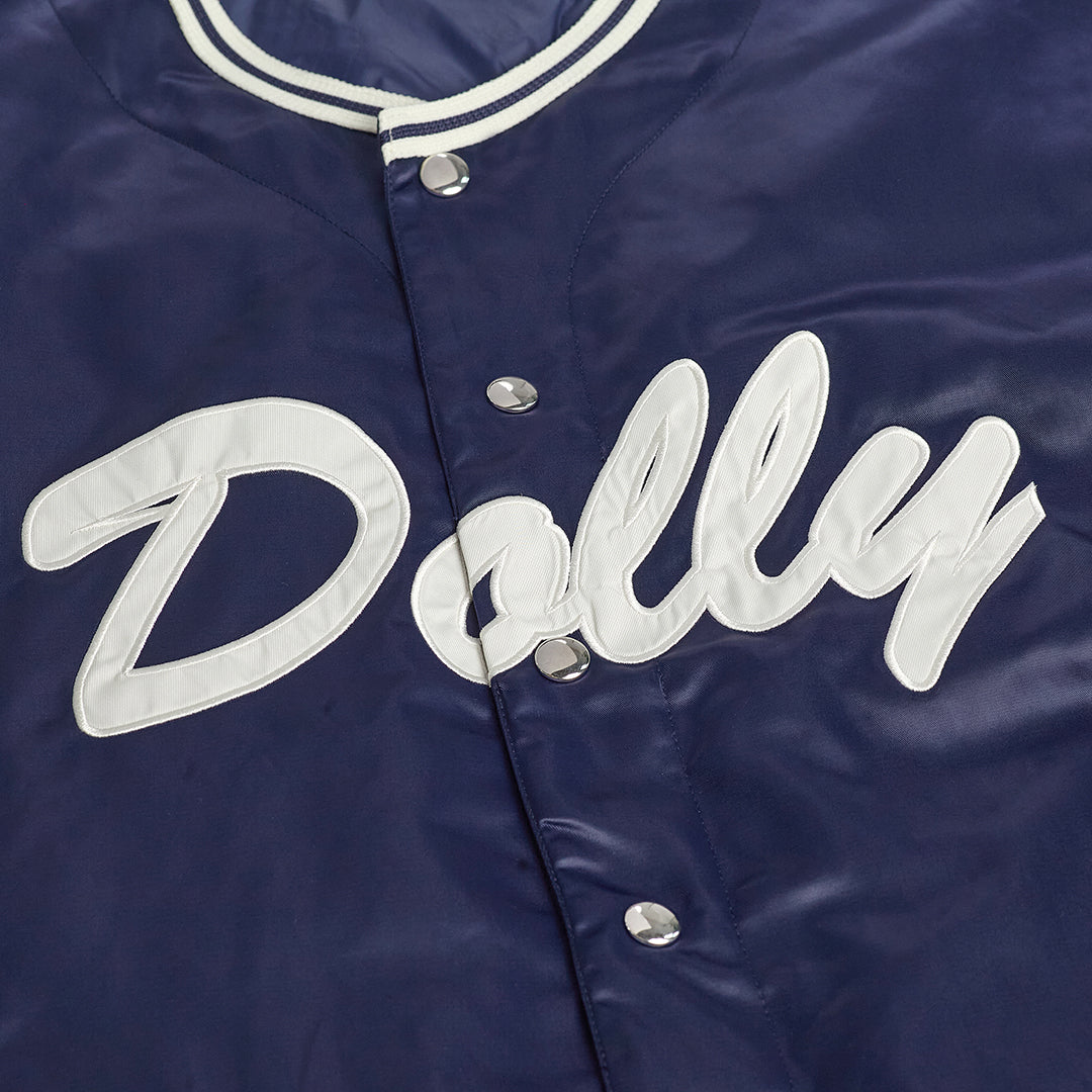 Dolly padded baseball jacket