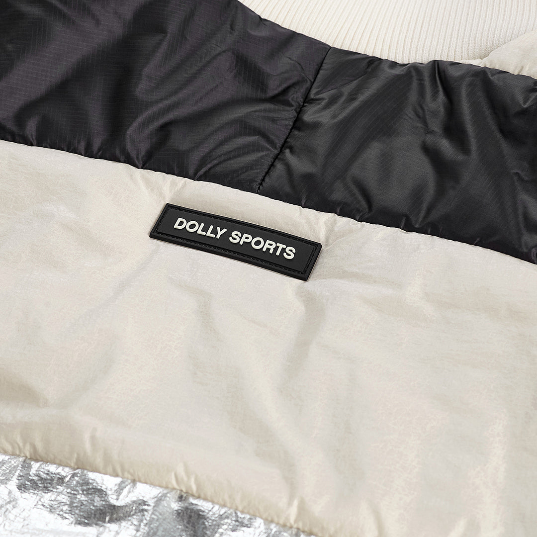Padded colourblock jacket