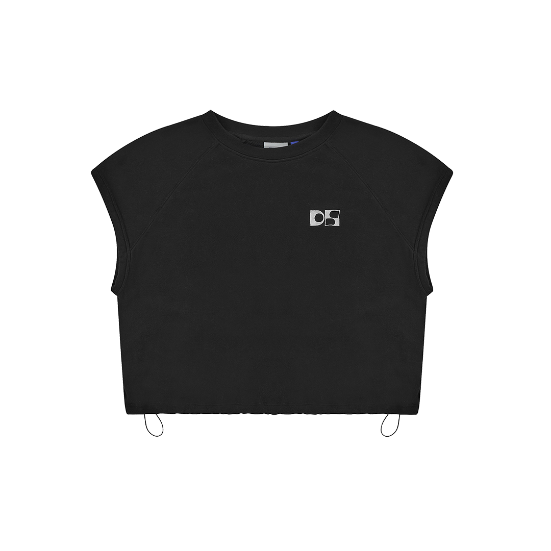 Loose fit cropped tee