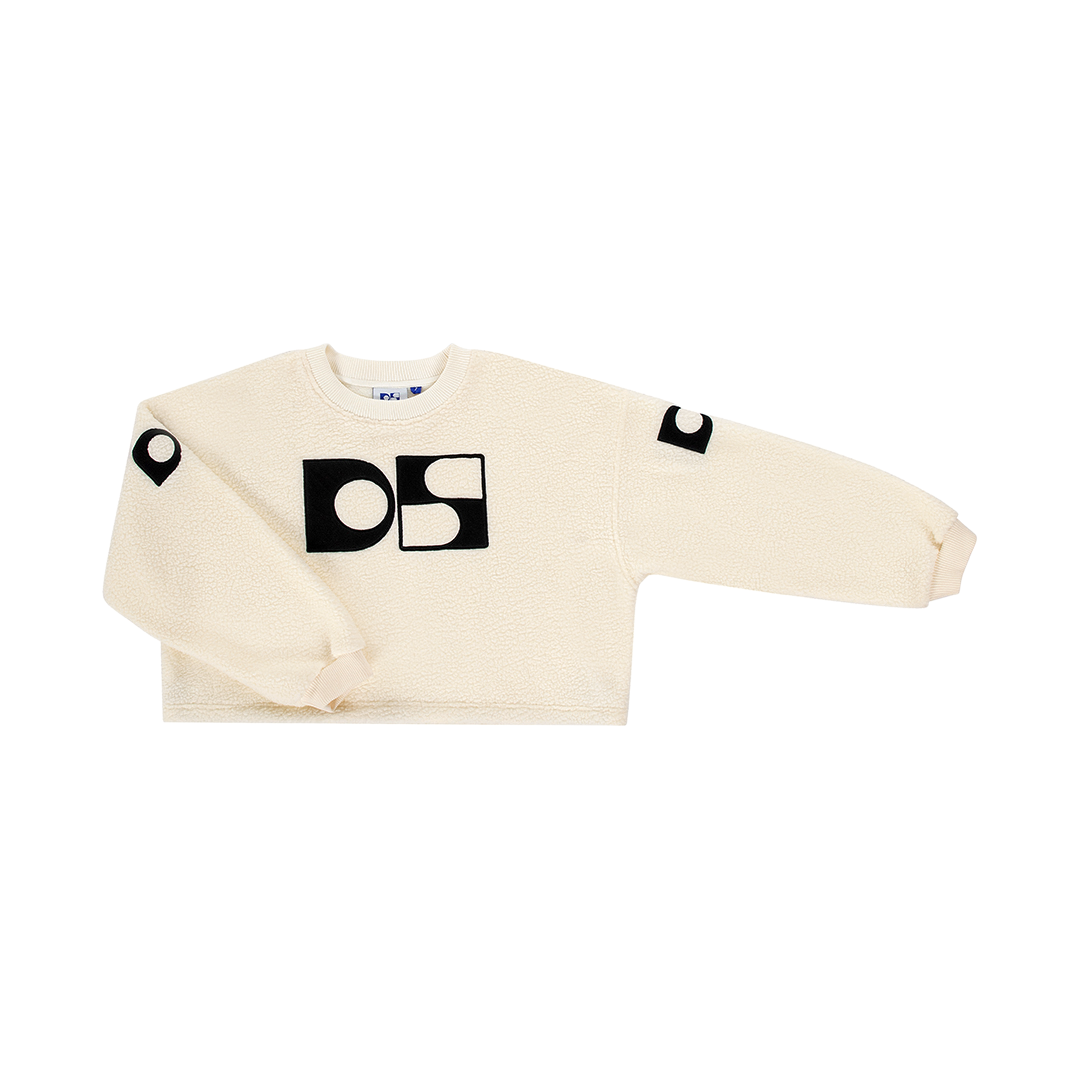 Cropped Fleece sweater
