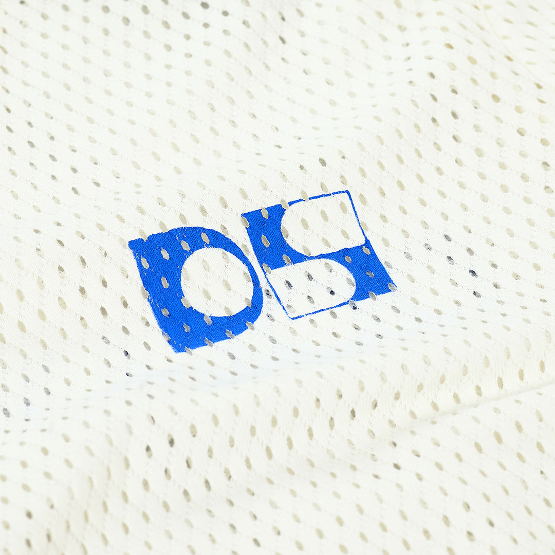Cotton mesh longsleeve