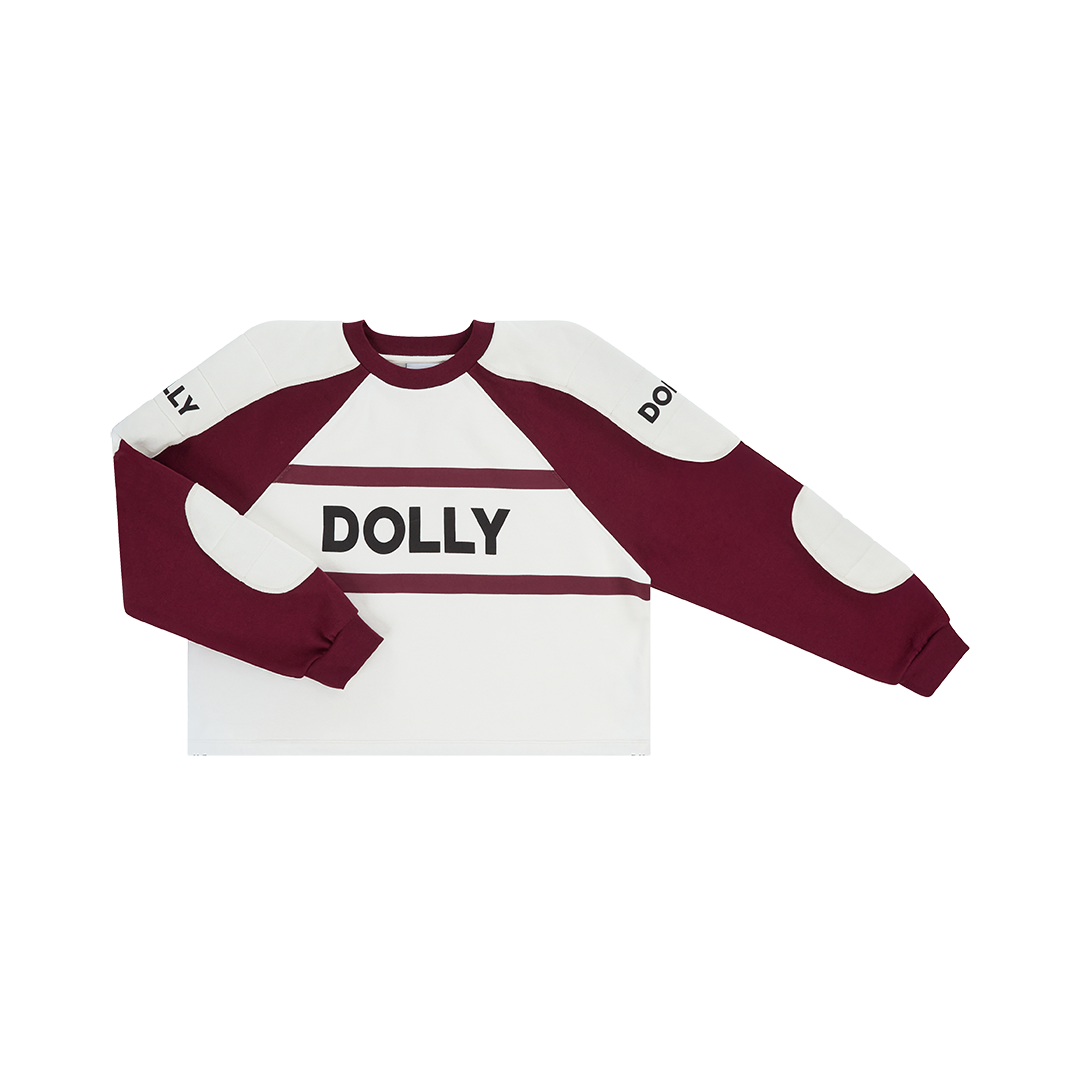 Padded racing sweater