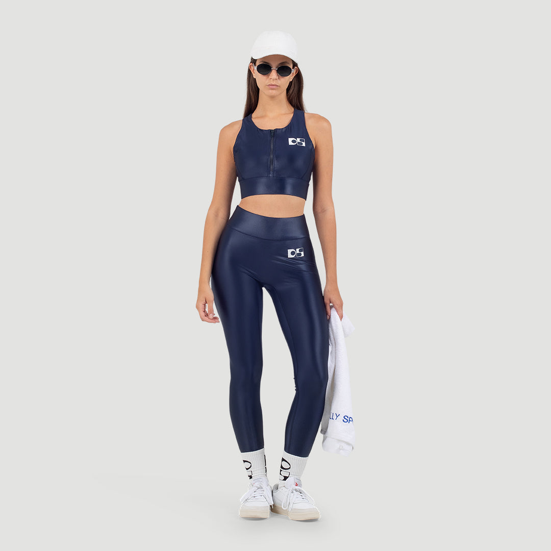 Active Bra top with zipper