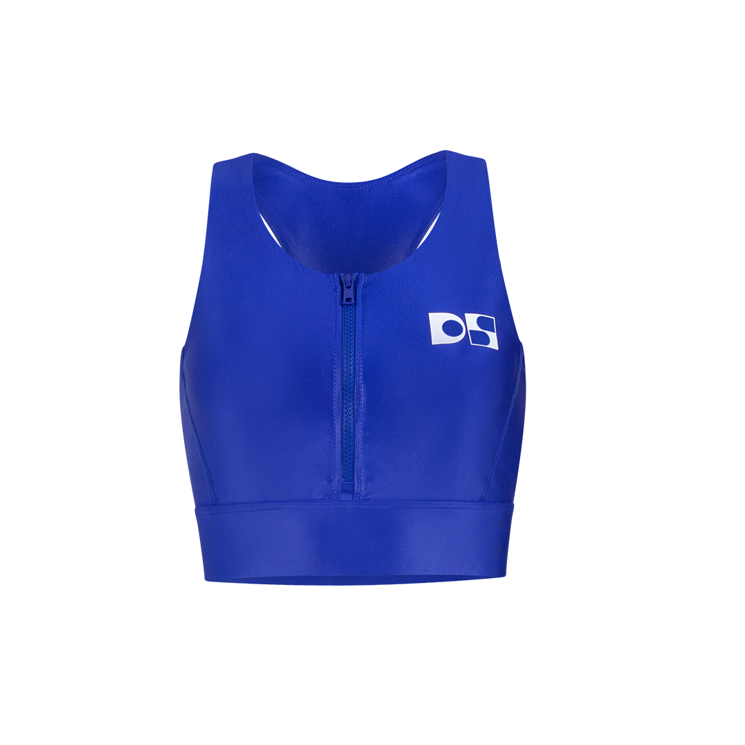 Active Bra top with zipper