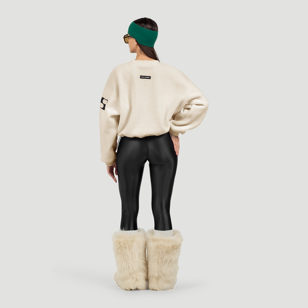 Cropped Fleece sweater
