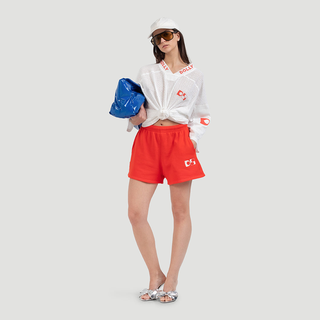 Cotton mesh Hockey Tee