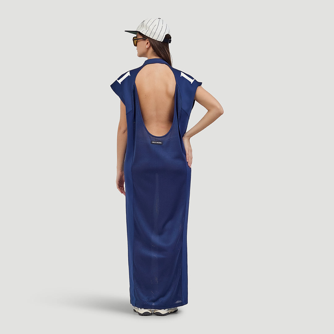 Long mesh dress