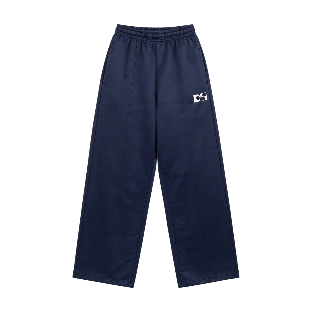 Wide-leg trackpants