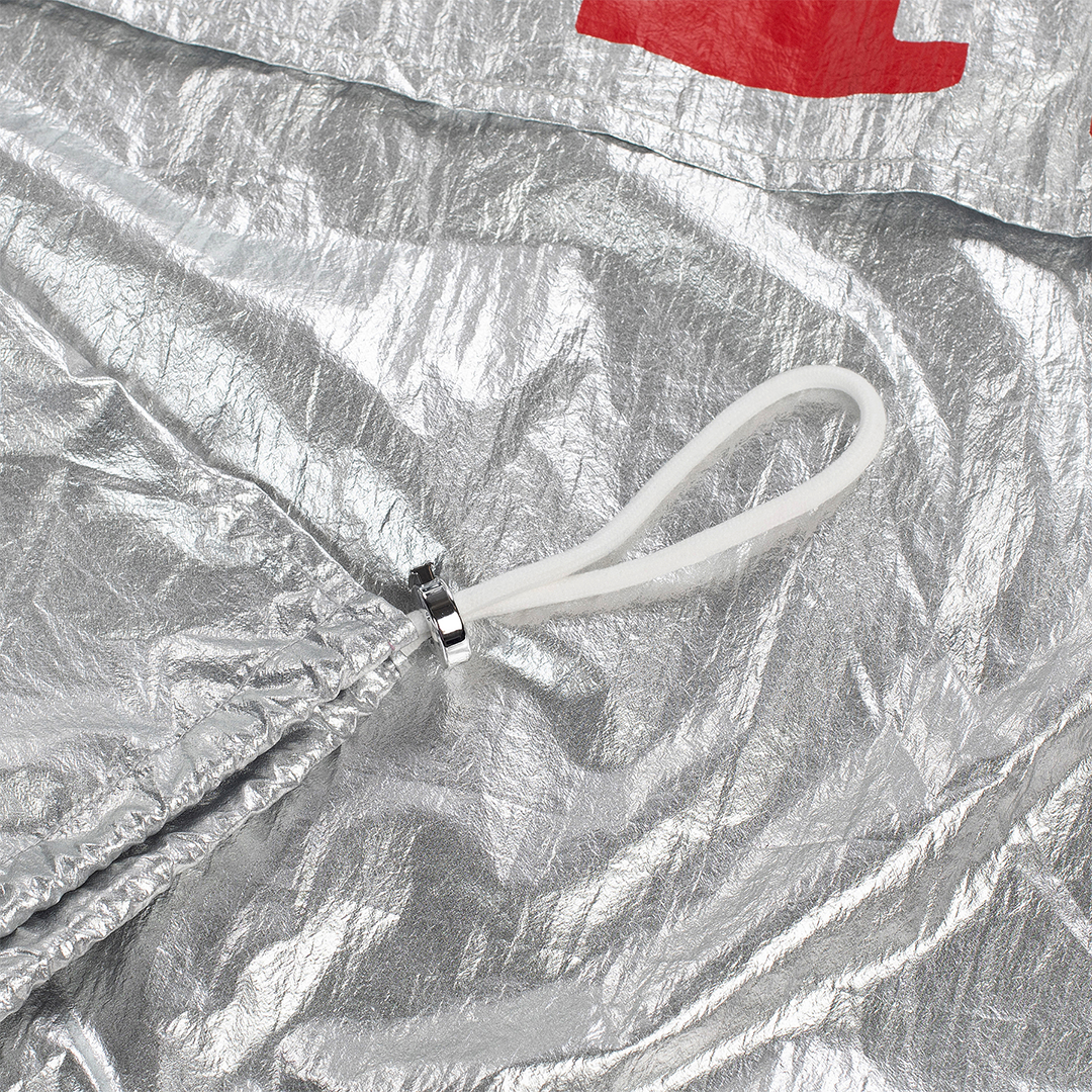 Metallic windbreaker