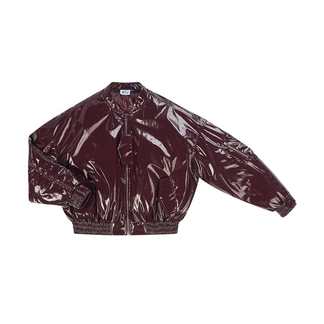 Classic cropped bomber