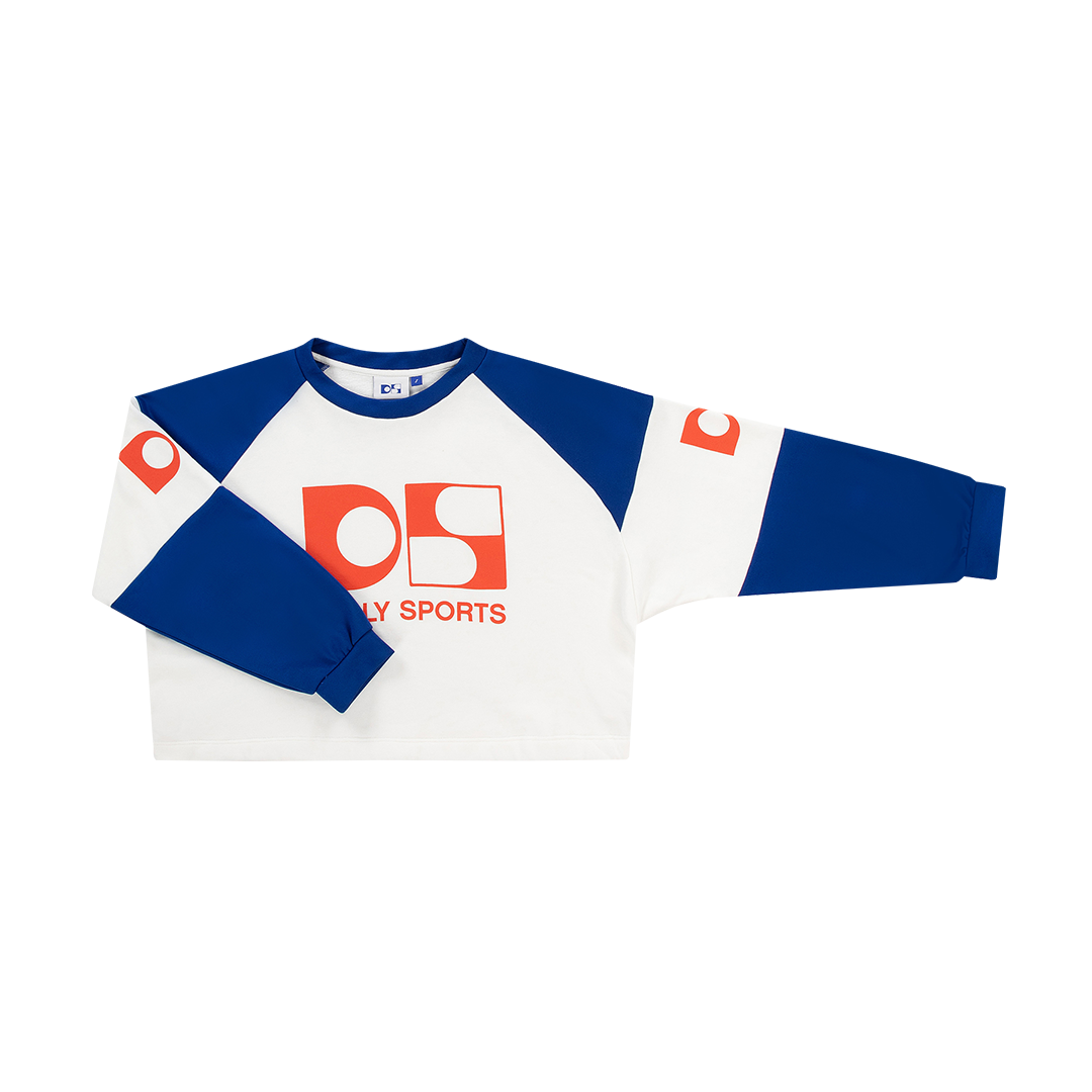 Colourblock Cropped Sweater