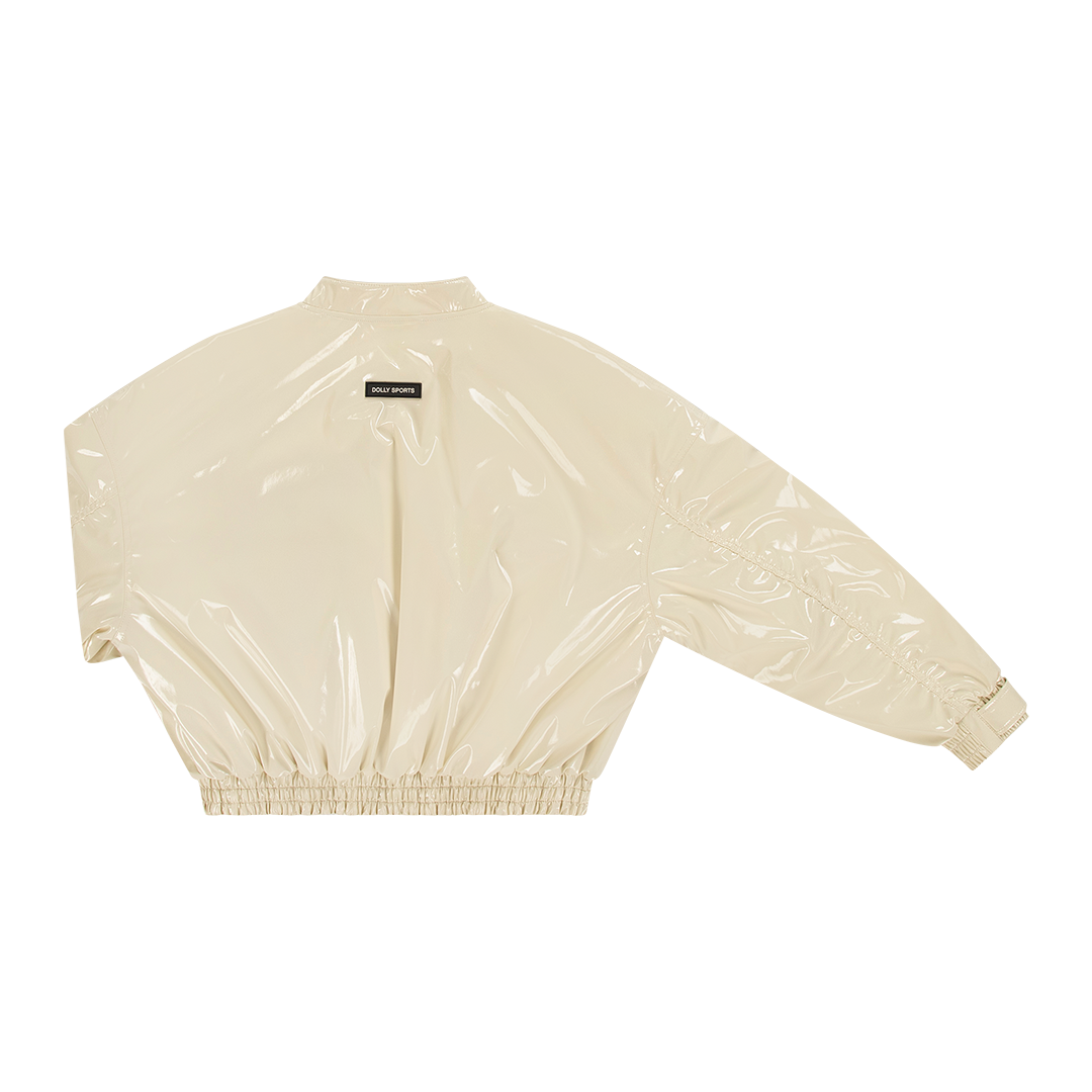 Cropped bomber jacket