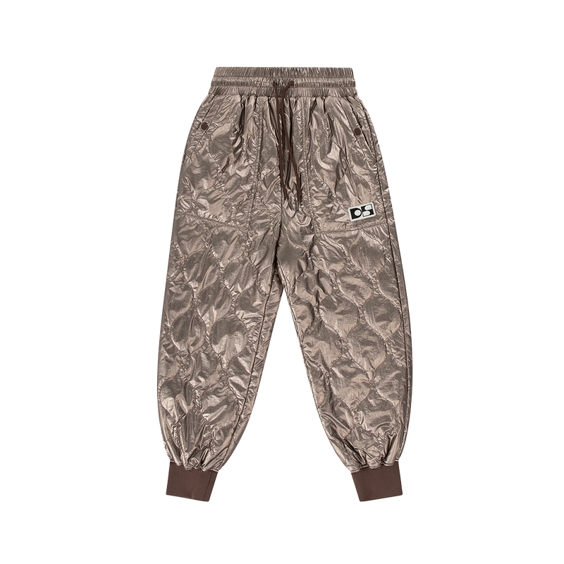 Quilted padded pants