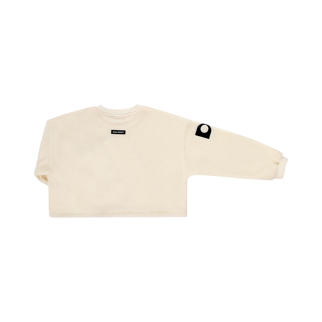 Cropped Fleece sweater