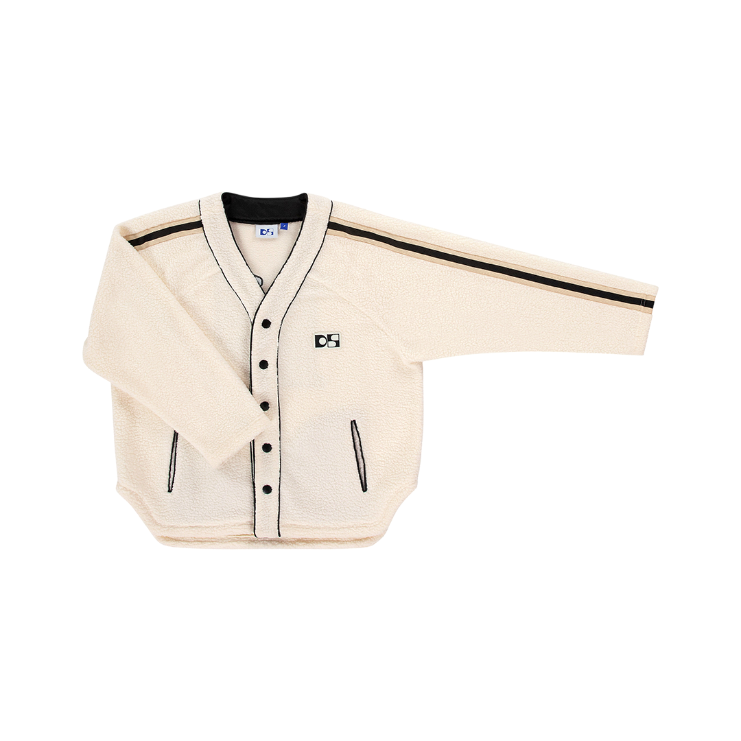 Baseball fleece jacket