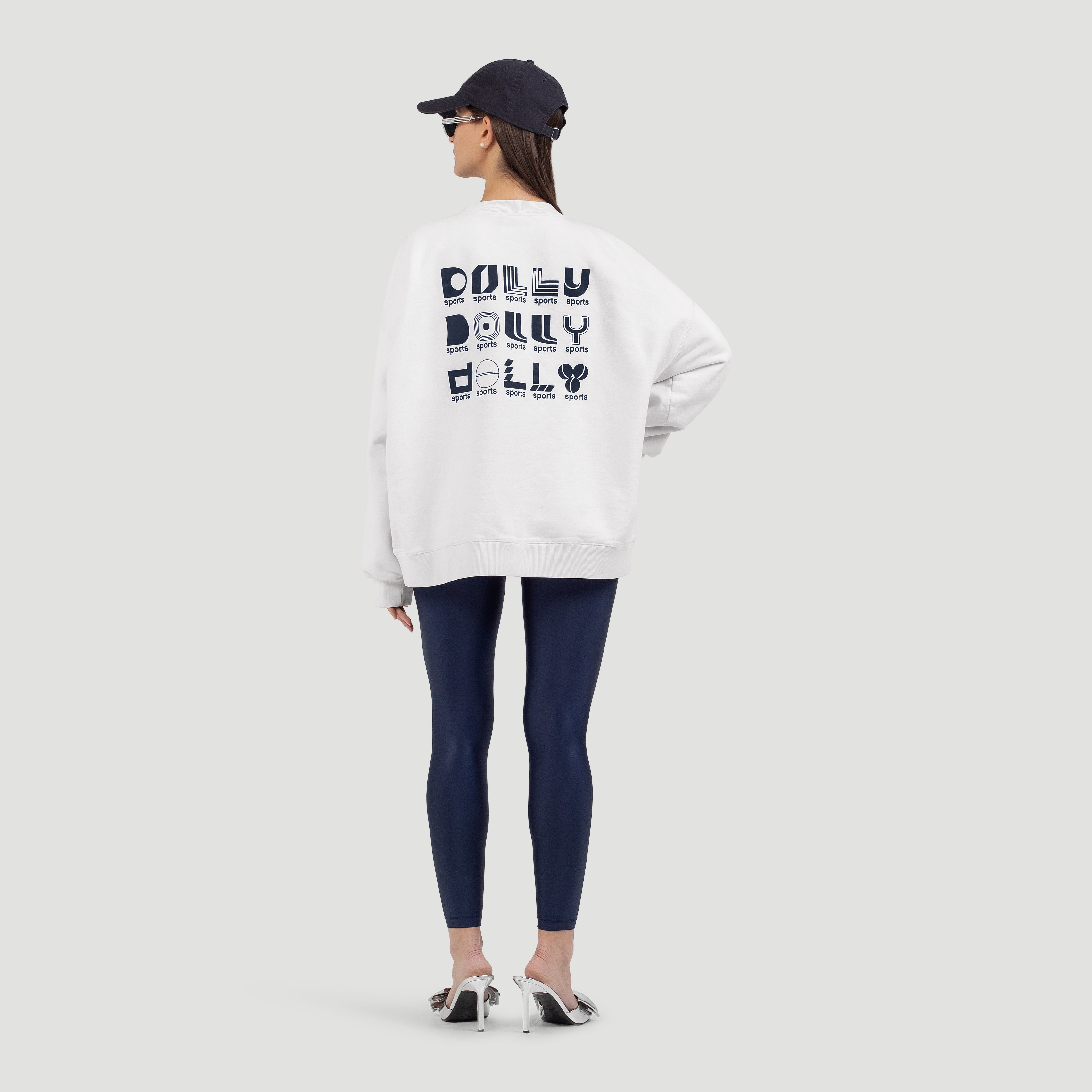 Heavy cotton oversized crewneck
