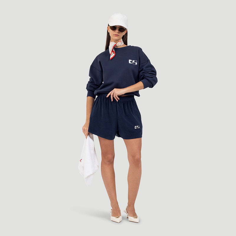 Team Dolly towel shorts