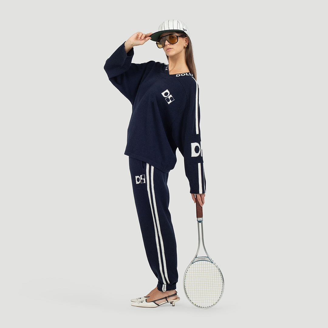 Cashmere Team Dolly trackpants