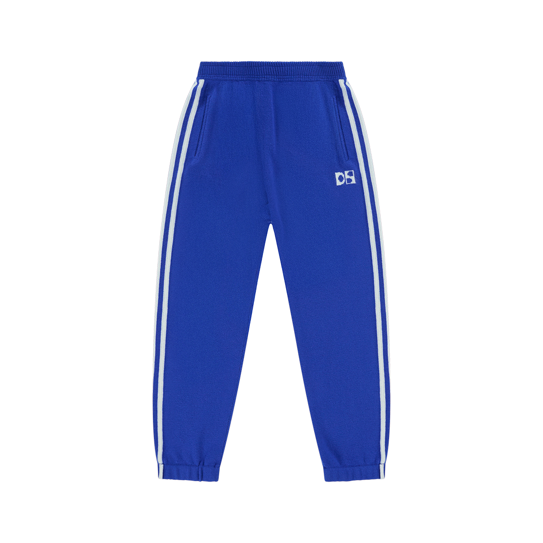 Team Dolly striped trackpants woolblend