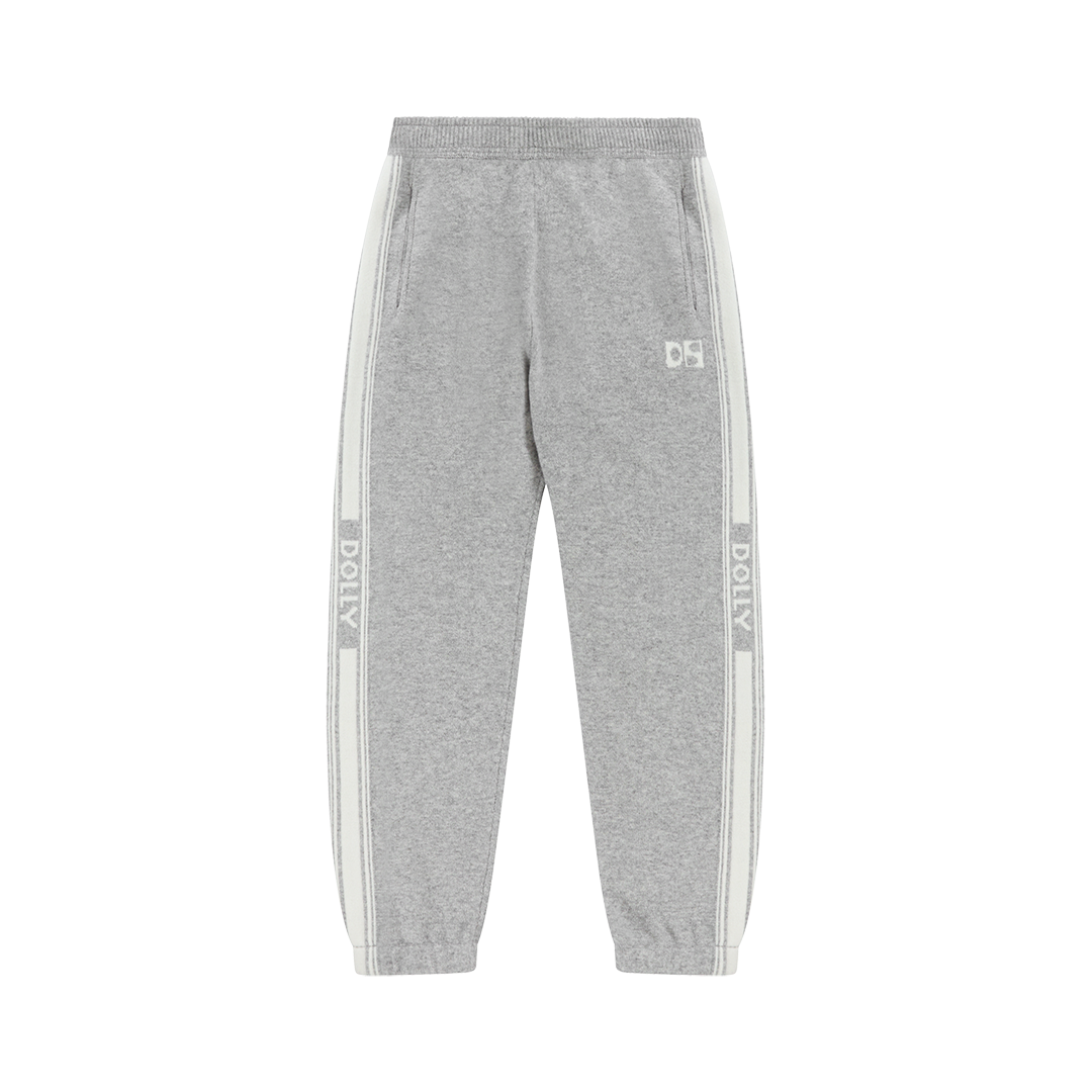 Team Dolly striped trackpants woolblend