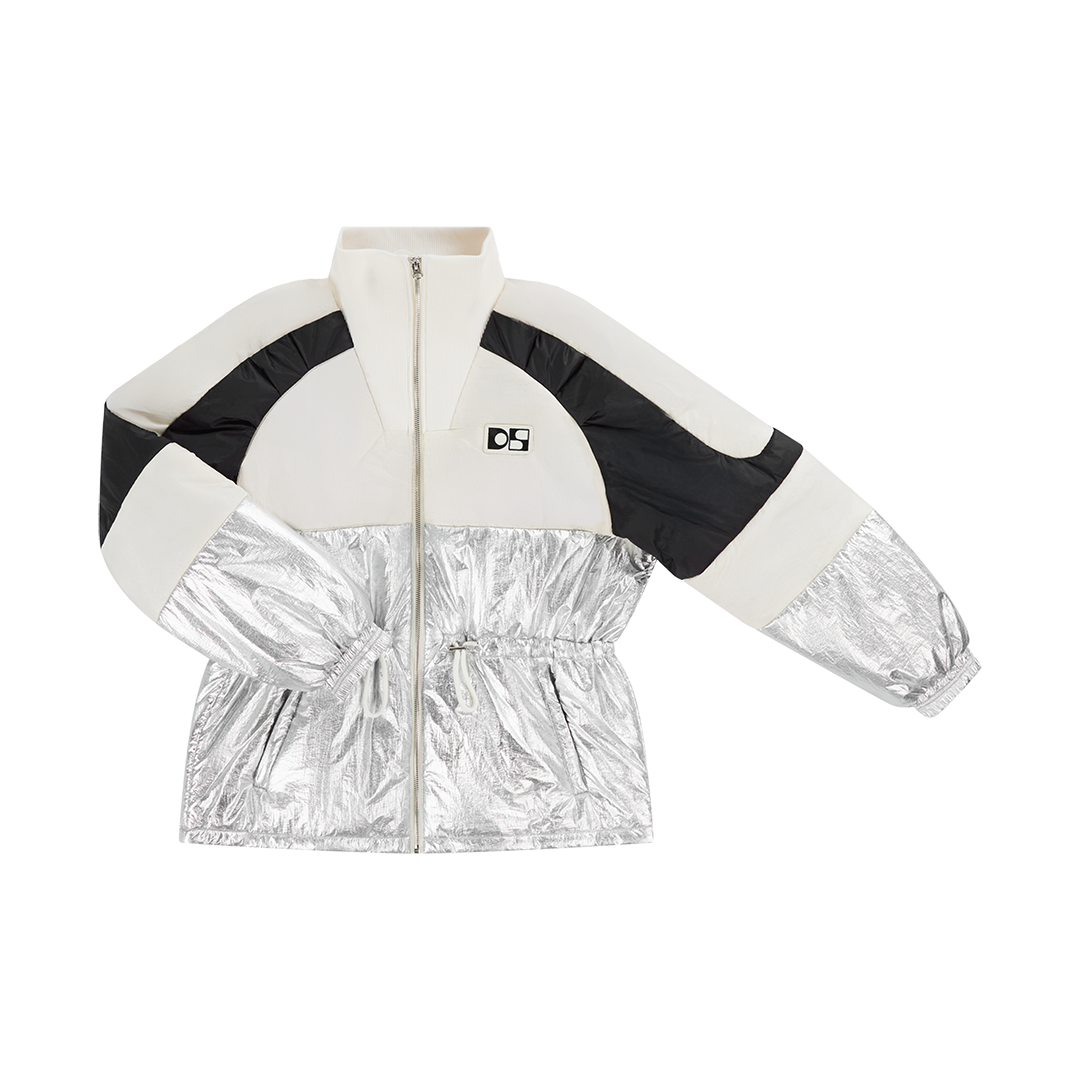 Padded colourblock jacket