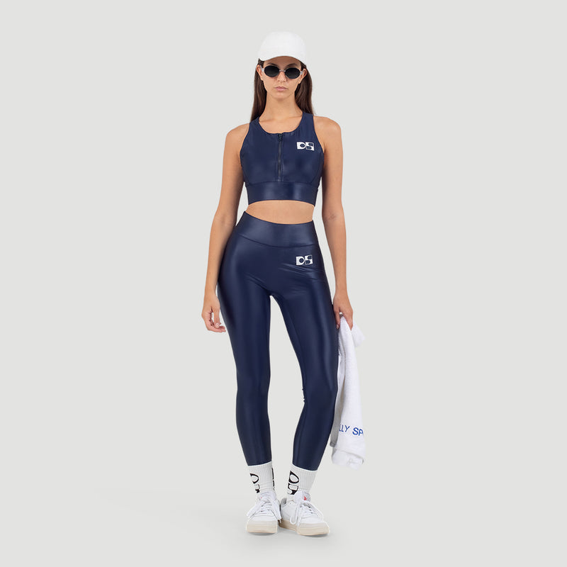 Active Bra top with zipper