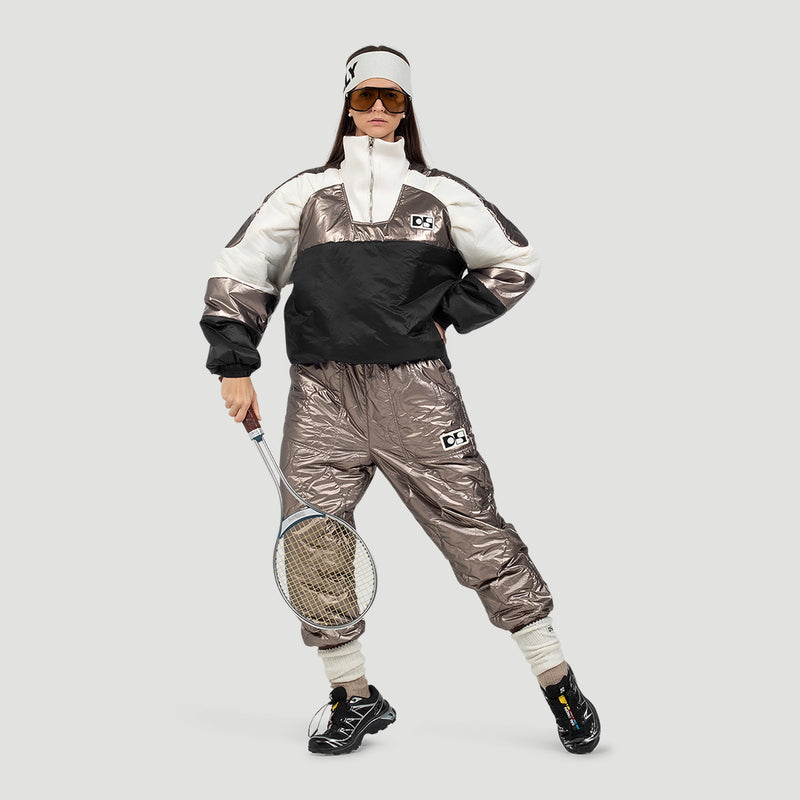 Quilted padded pants