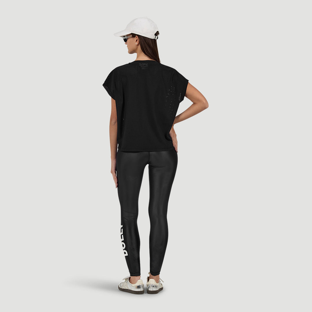 Loose fit cropped tee