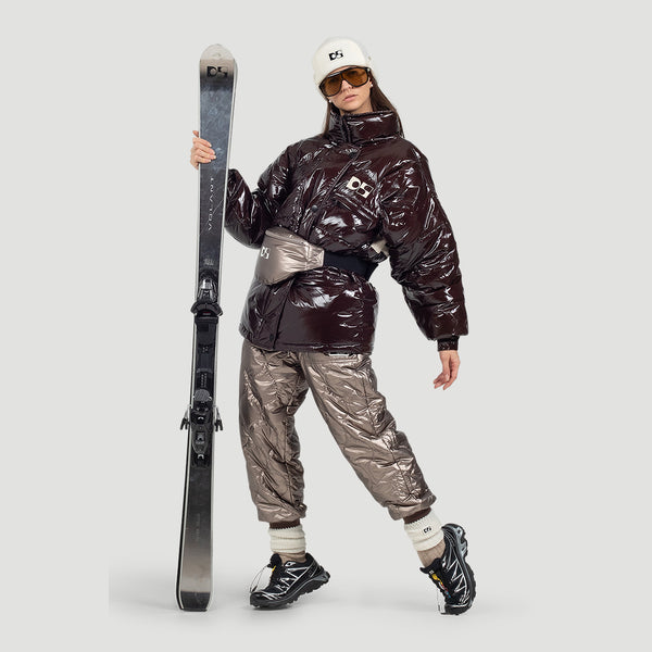 Quilted padded pants