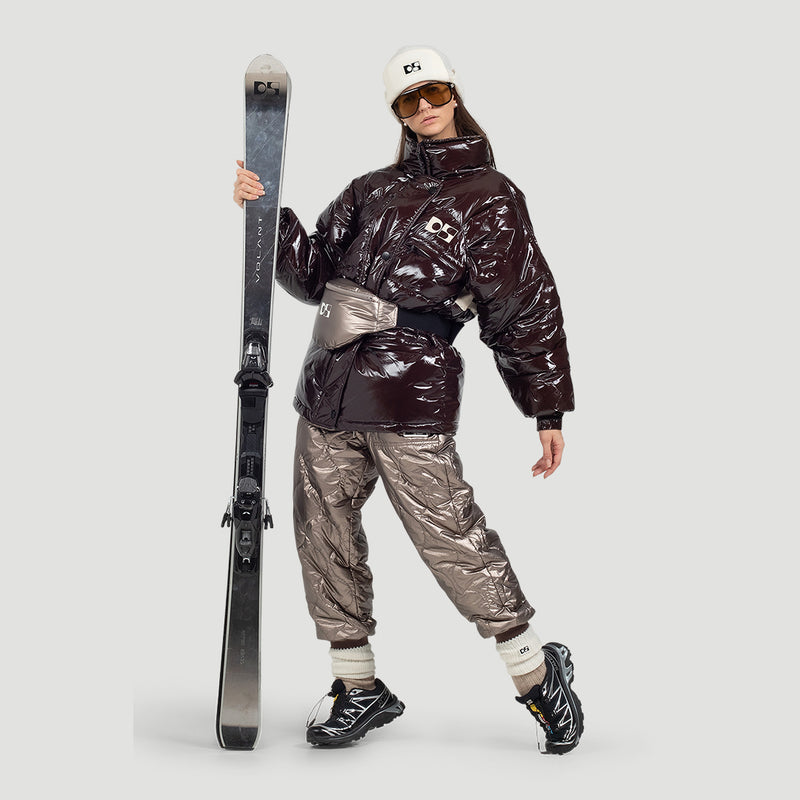 Quilted padded pants