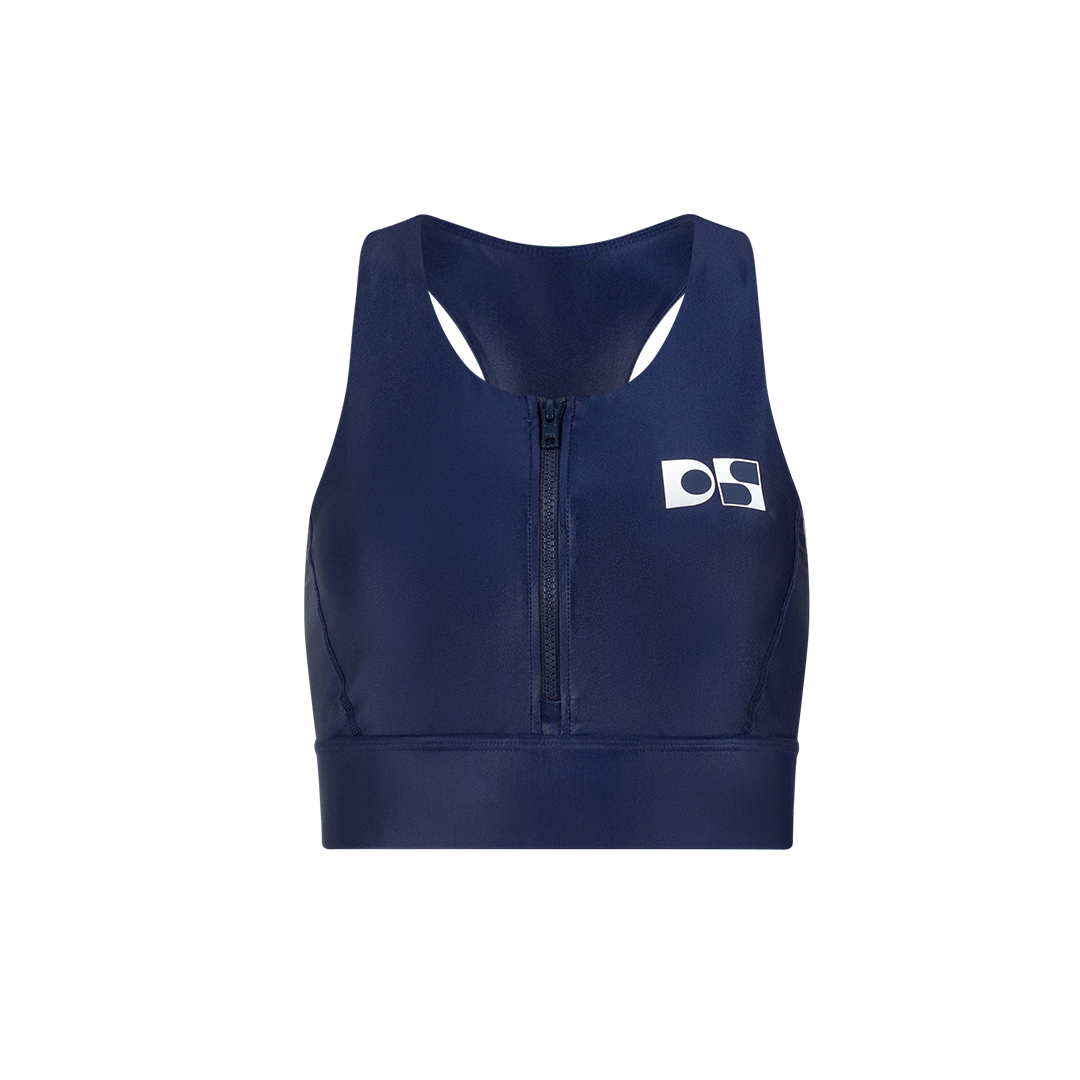 Active Bra top with zipper