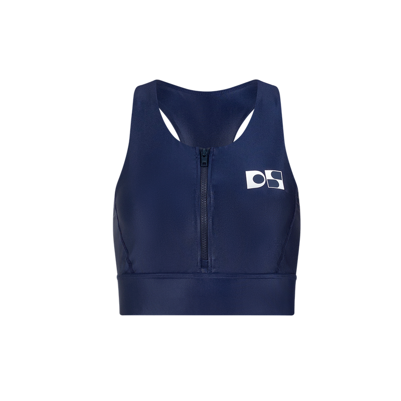 Active Bra top with zipper