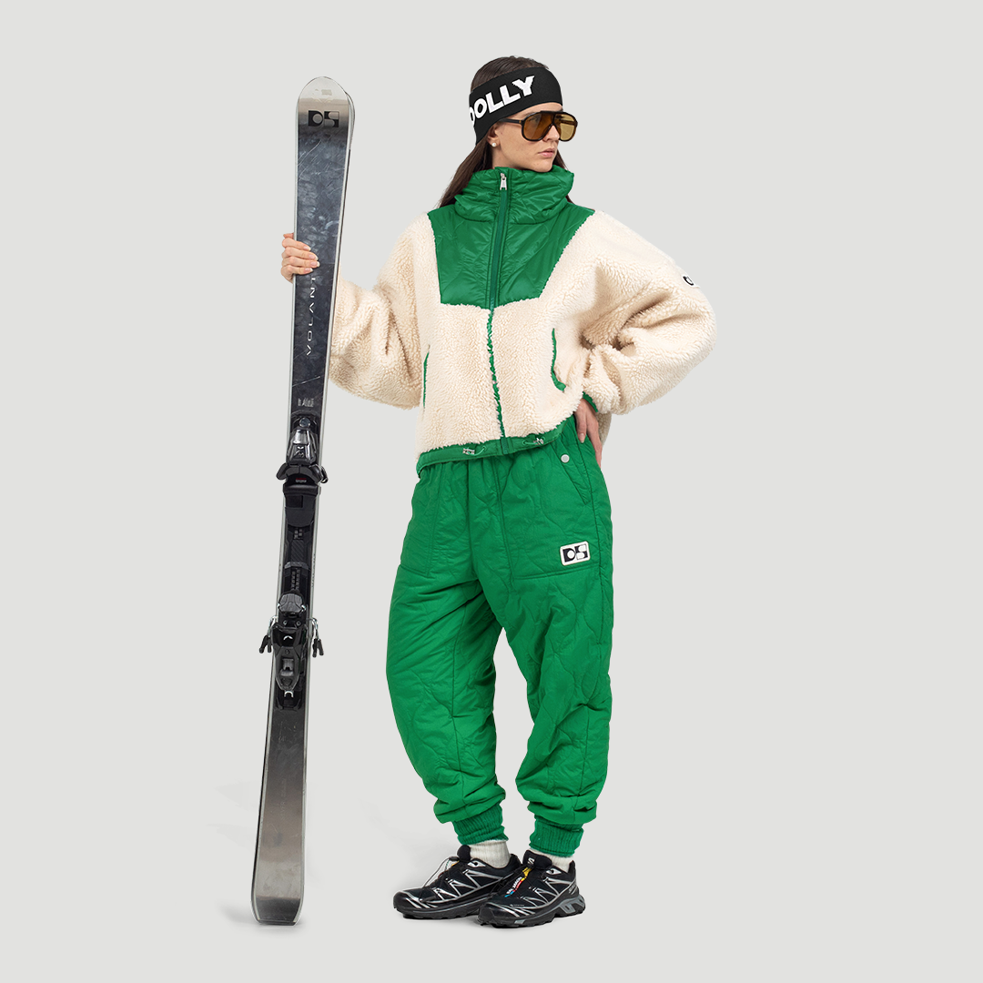 Cropped Padded Sheep Jacket