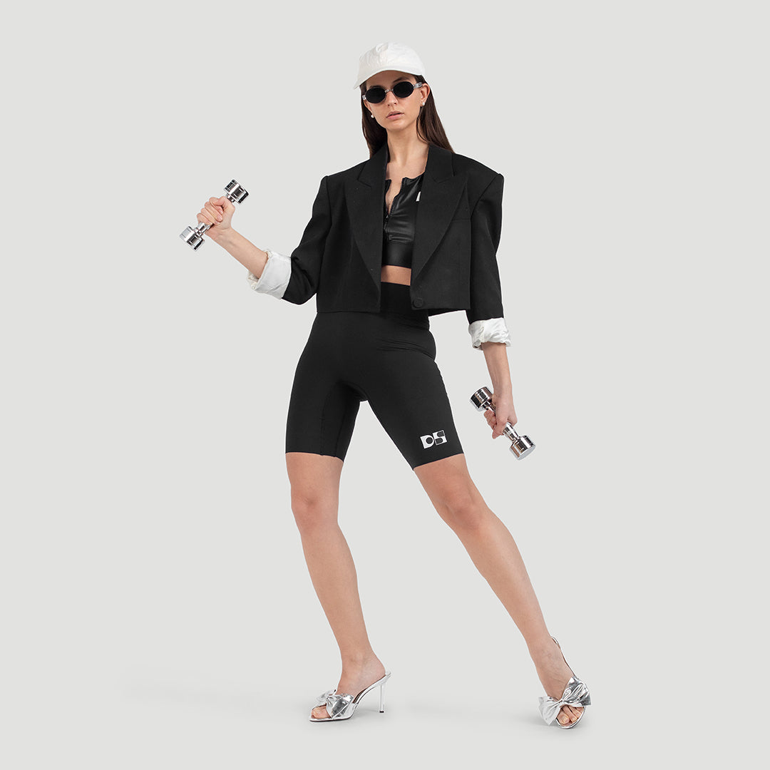 Seamless biker shorts
