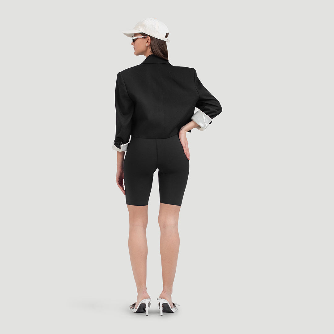 Seamless biker shorts