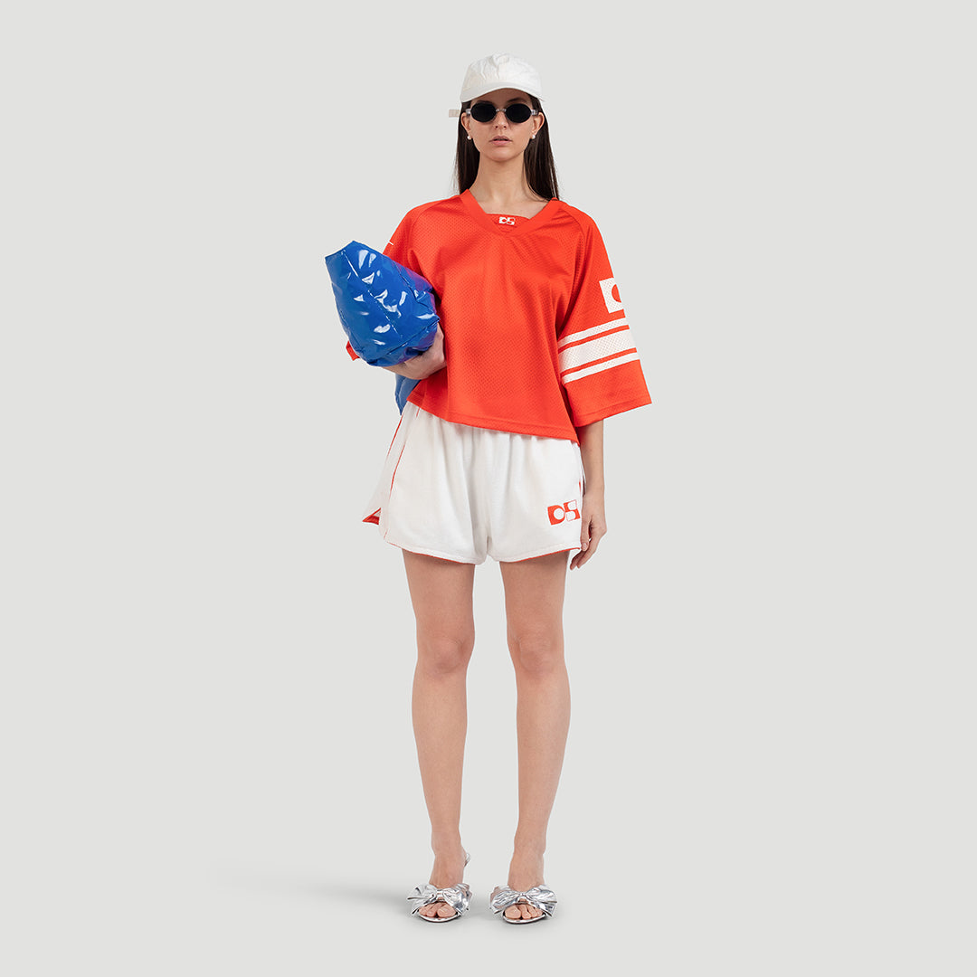 Team Dolly towel shorts