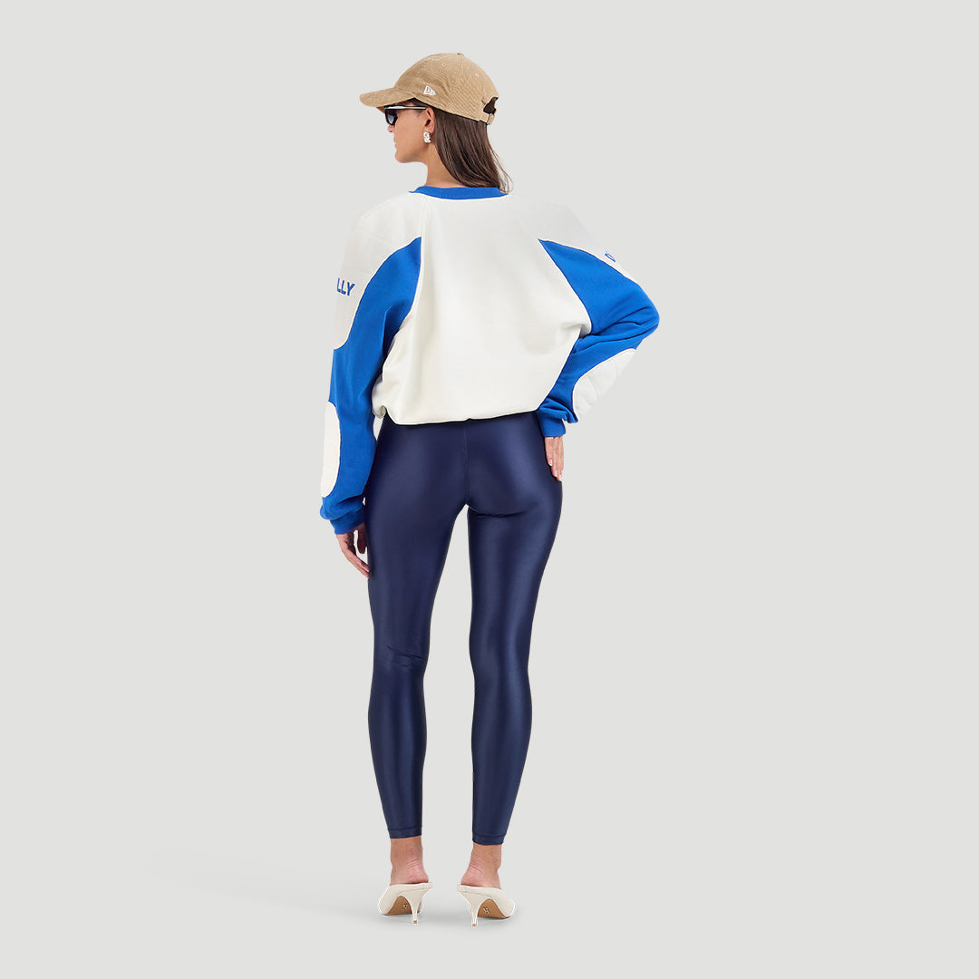 Padded racing sweater
