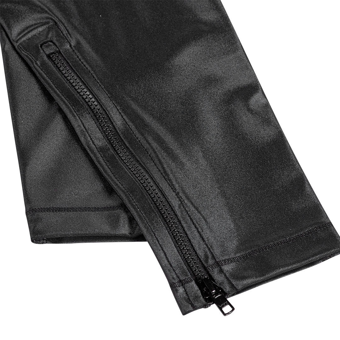 Activewear leggings with zipper