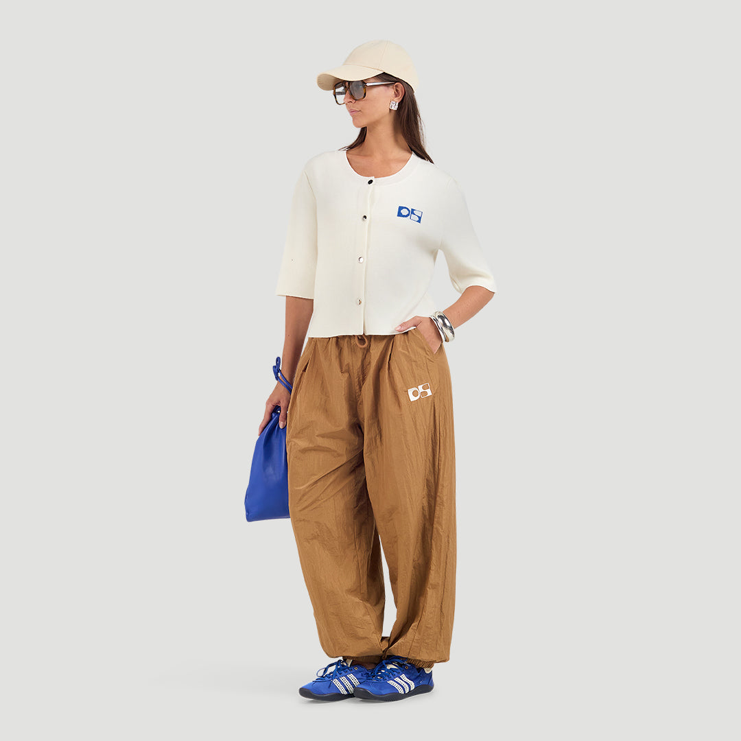 Nylon balloon pants