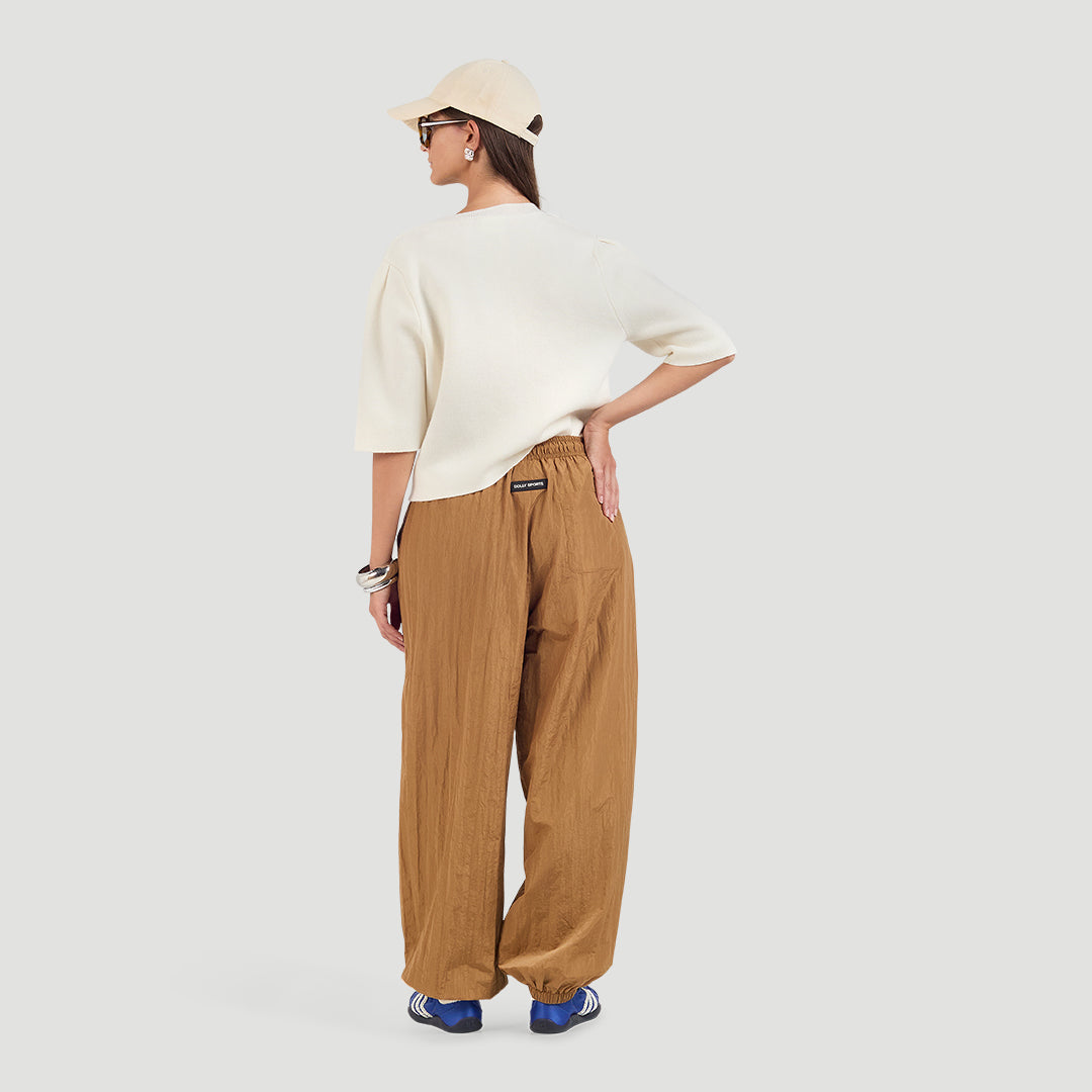 Nylon balloon pants