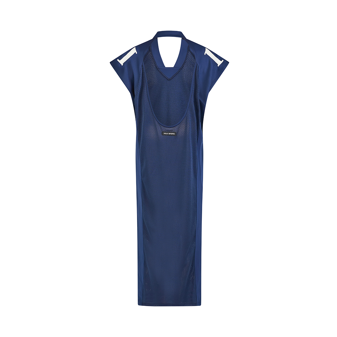 Long mesh dress