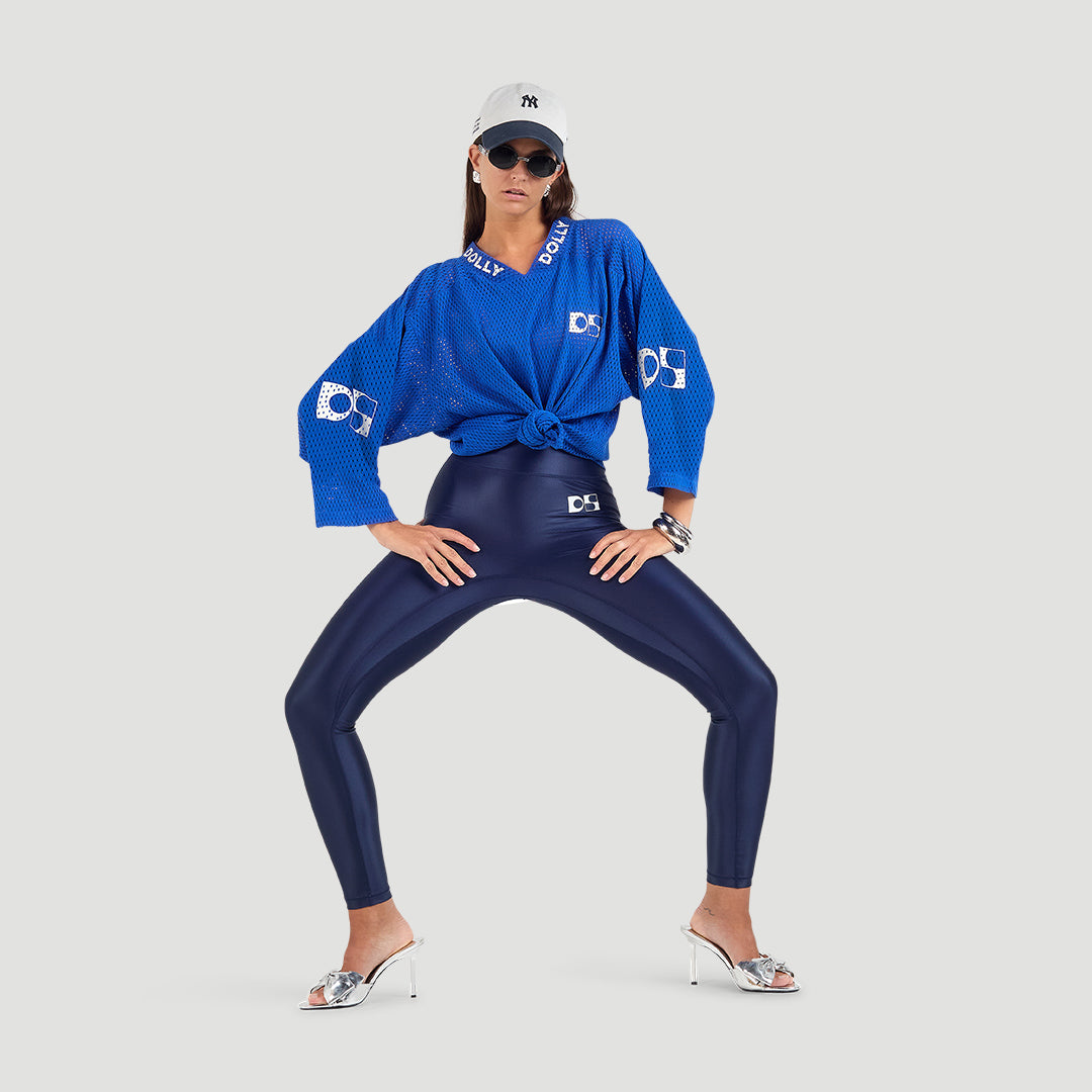 Cotton mesh hockey tee