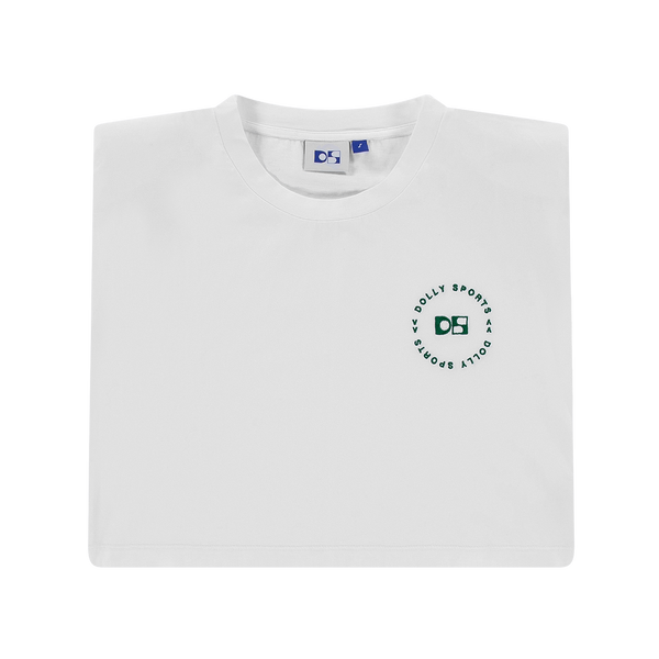 Cropped jersey top