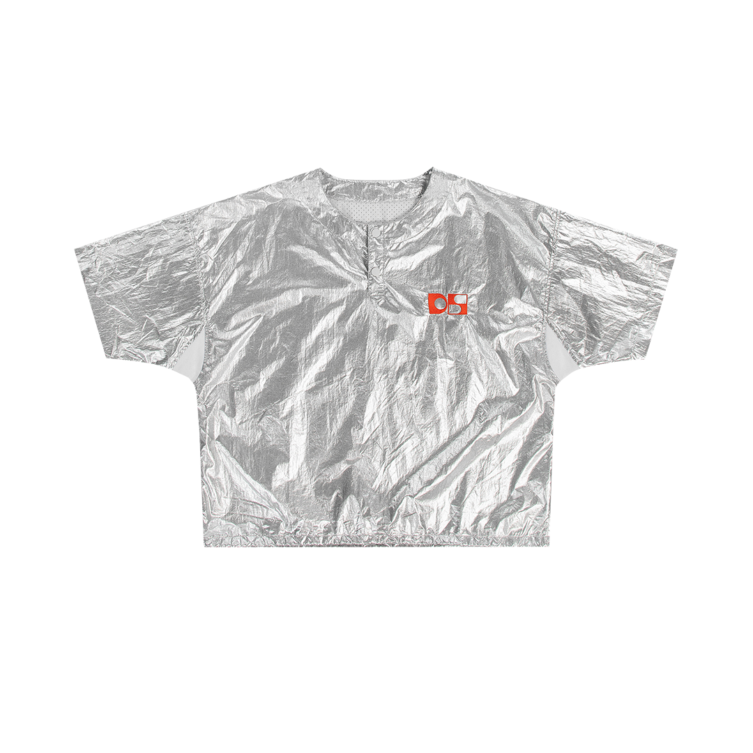 Metallic windbreaker