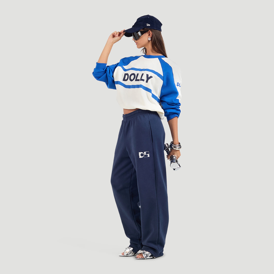 Padded racing sweater