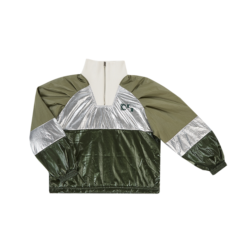 Padded Colourblock anorak