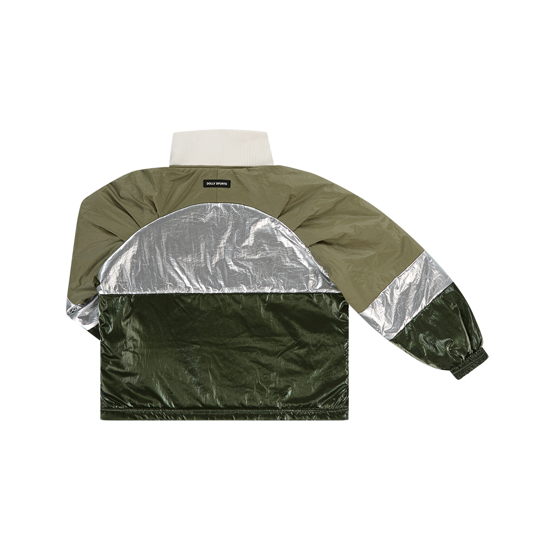 Padded Colourblock anorak