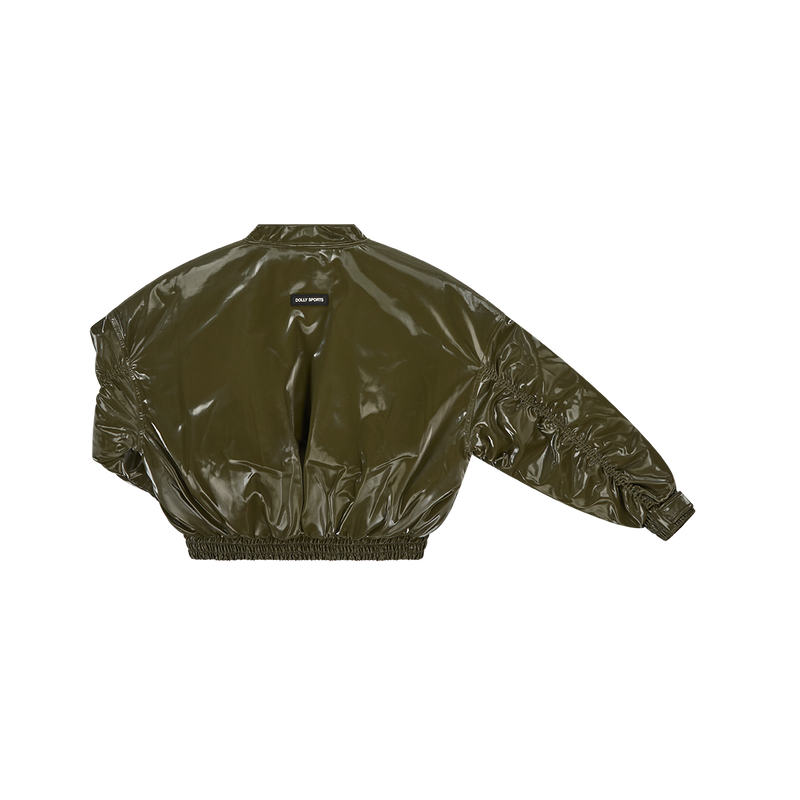Cropped bomber jacket