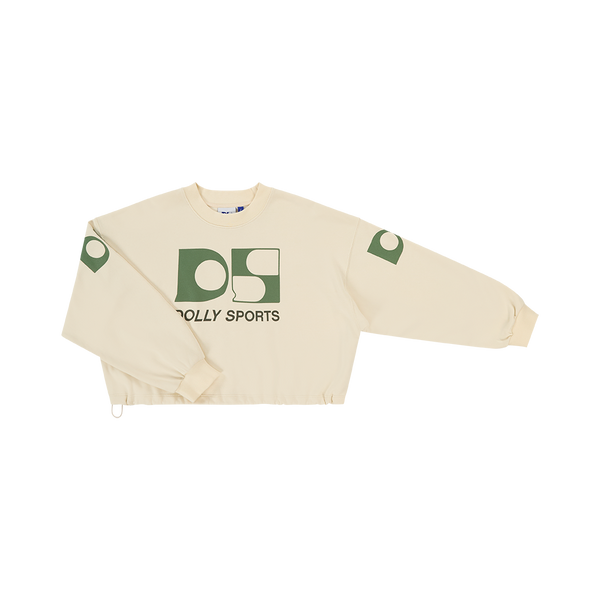Baseball cropped sweater