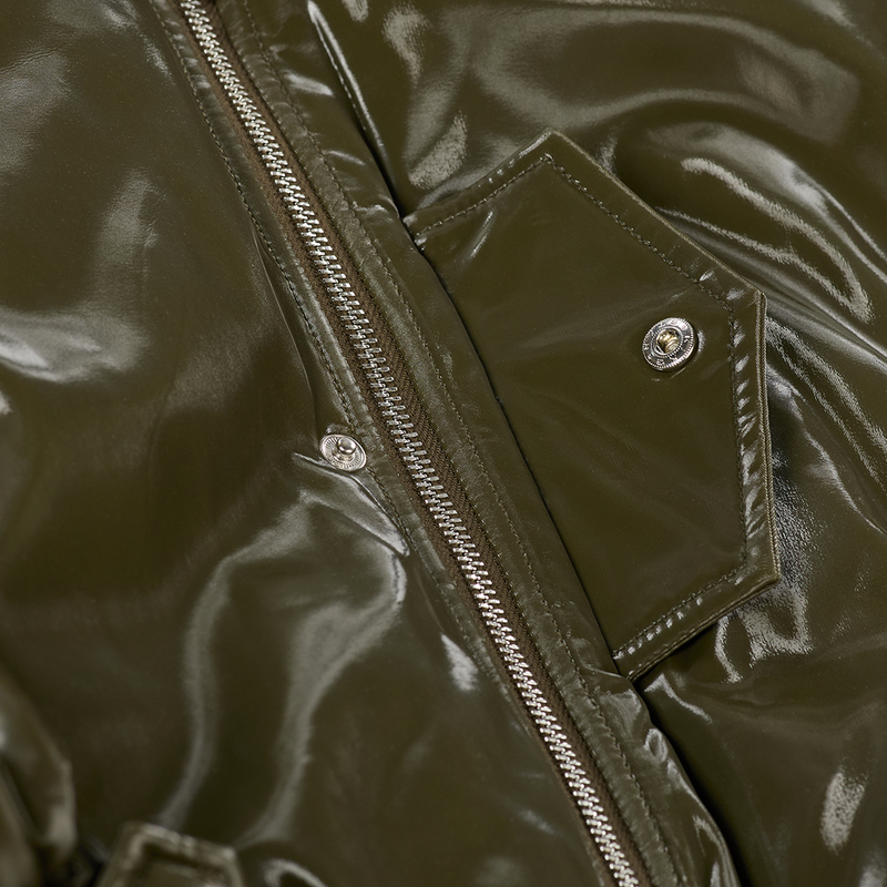 Cropped bomber jacket